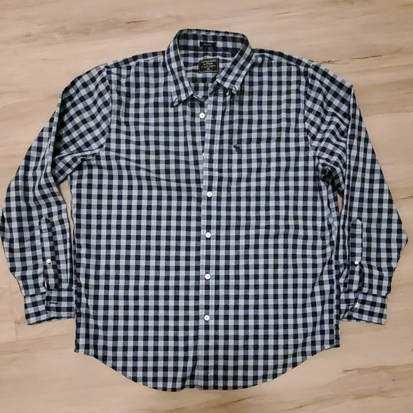 Mens Abercrombie and Fitch XXL button down long - Picture 1 of 6